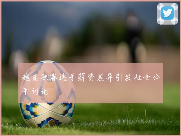 越南联赛选手薪资差异引发社会公平讨论